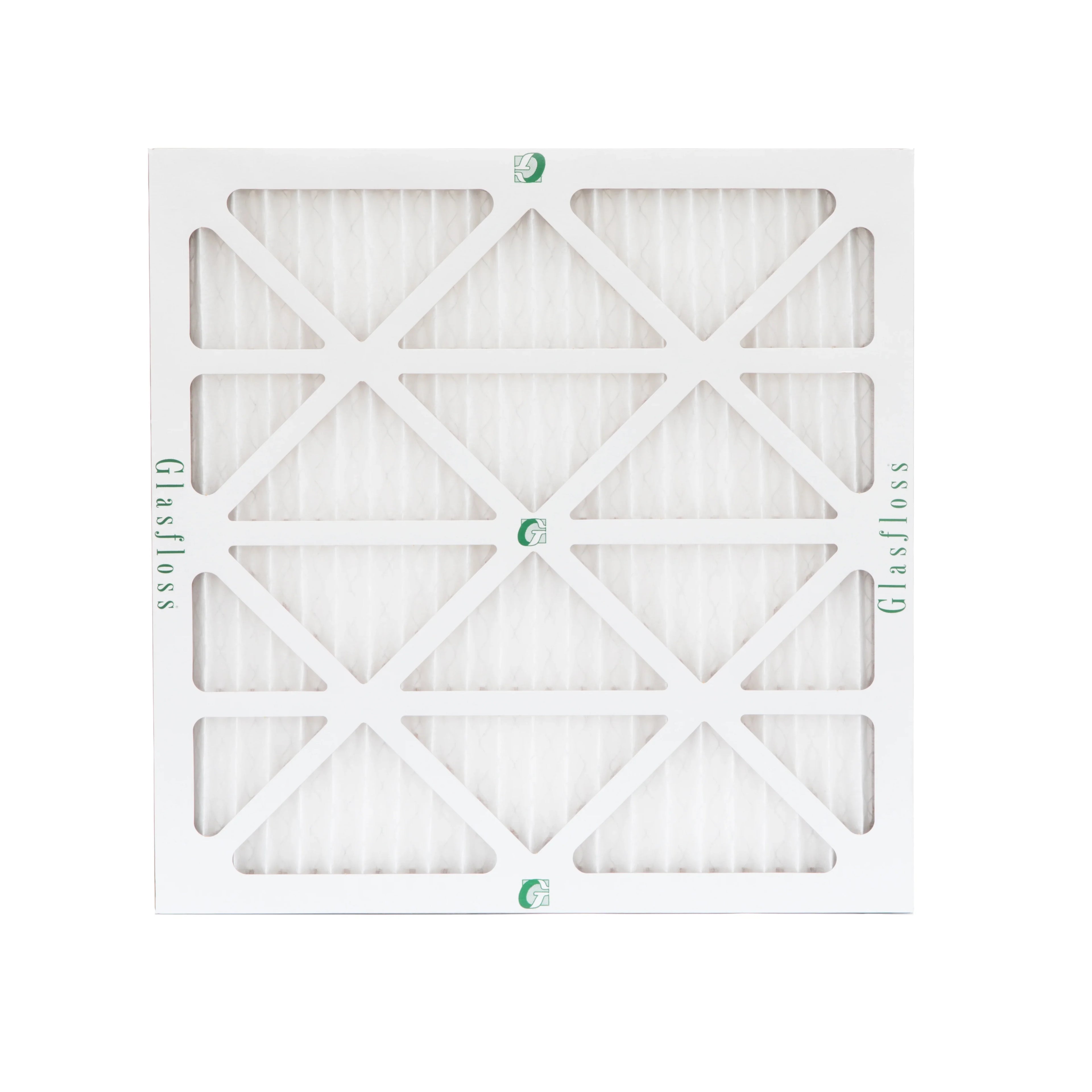20x20x1 MERV 13 Pleated AC Furnace Air Filters by Glasfloss Industries. 6 Pack