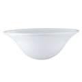 Aspen Creative 23144-11, Frosted Traditional Glass Shade for Medium Base Socket Torchiere Lamp, Swag Lamp and Termination Diameter x 5-1/8" Height.