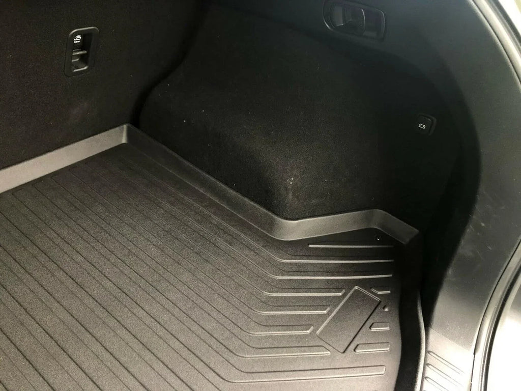 EACCESSORIES EA Cargo Liner – Trunk Mat for Mazda CX-5 CX5 2017-2023 – Weather-Resistant Trunk Mats for Cars with Raised Lip – Non-Slip Car Trunk Mat Rubber – Easy to Install – Laser Pre-Cut Design