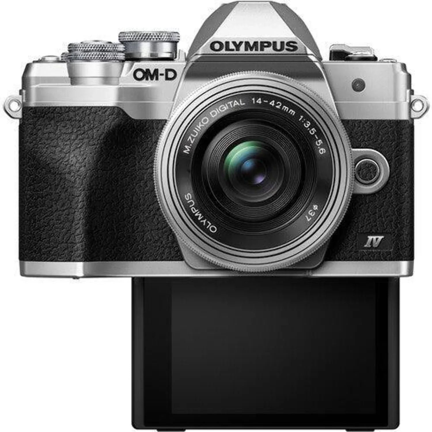 Olympus OM-D E-M10 Mark IV 20.3 Megapixel Mirrorless Camera Body Only, Silver