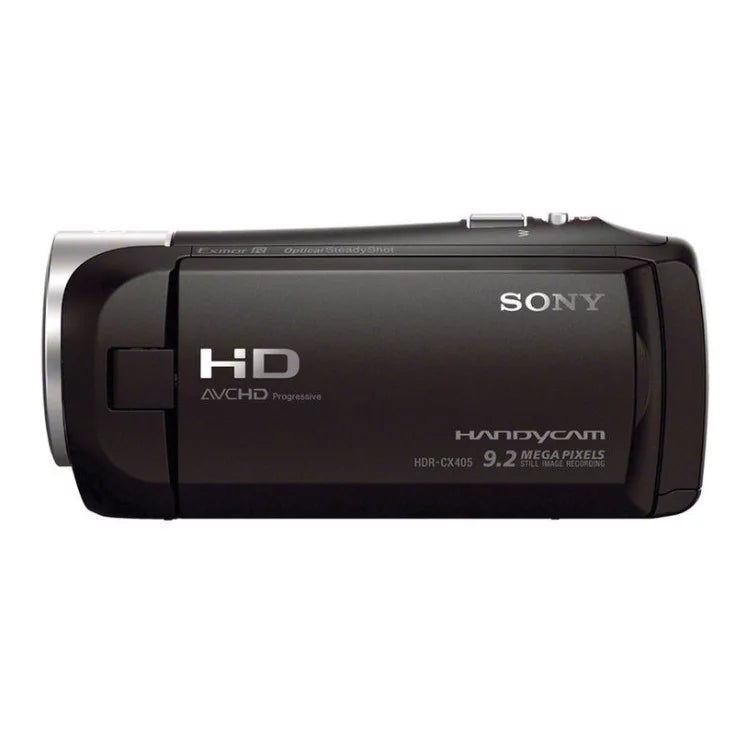 Sony HD Handycam Camcorder Midnight with 32GB microSD Card and Accessory Bundle