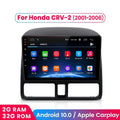 AWESAFE Car Stereo Radio for Honda CRV 2001 2002 2003 2004 2005 2006,2+32GB 9 Inch Touch Screen with Wireless Carplay Android Auto GPS Navigator Bluetooth WiFi FM Radio Mirror Link