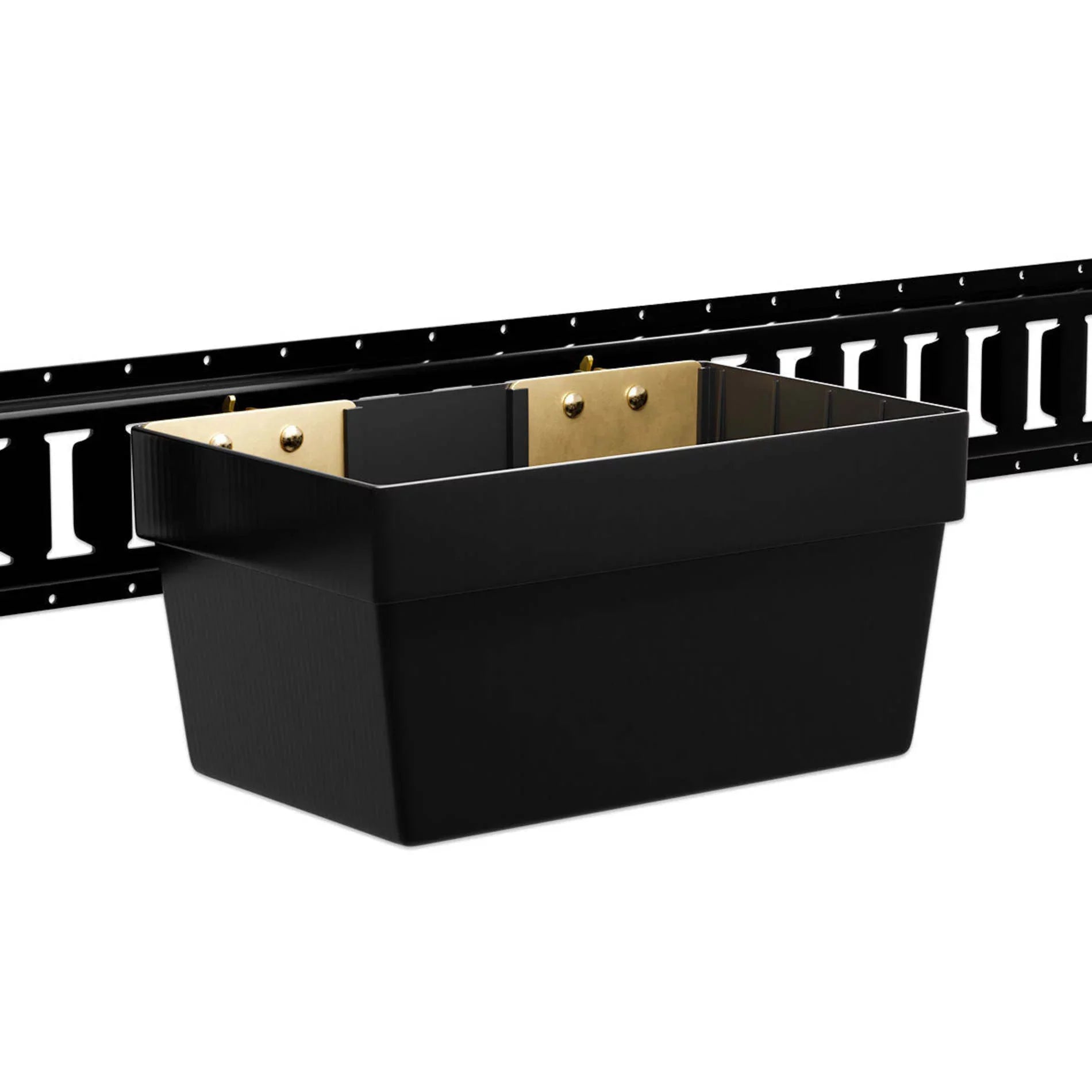 DC Cargo E-Track Basket | Trailer Organizing Storage Pail | 13" x 7-1/8" x