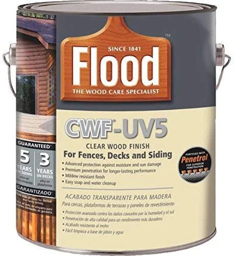 Flood Cwf-Uv5 Wood Finish Oil Base Natural 1 Gal