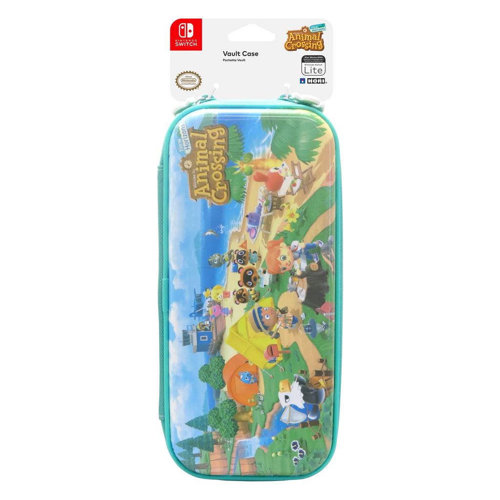 Hori - Animal Crossing Final Point Switch and Final Point Switch Lite, Premium Video Game Vault Case