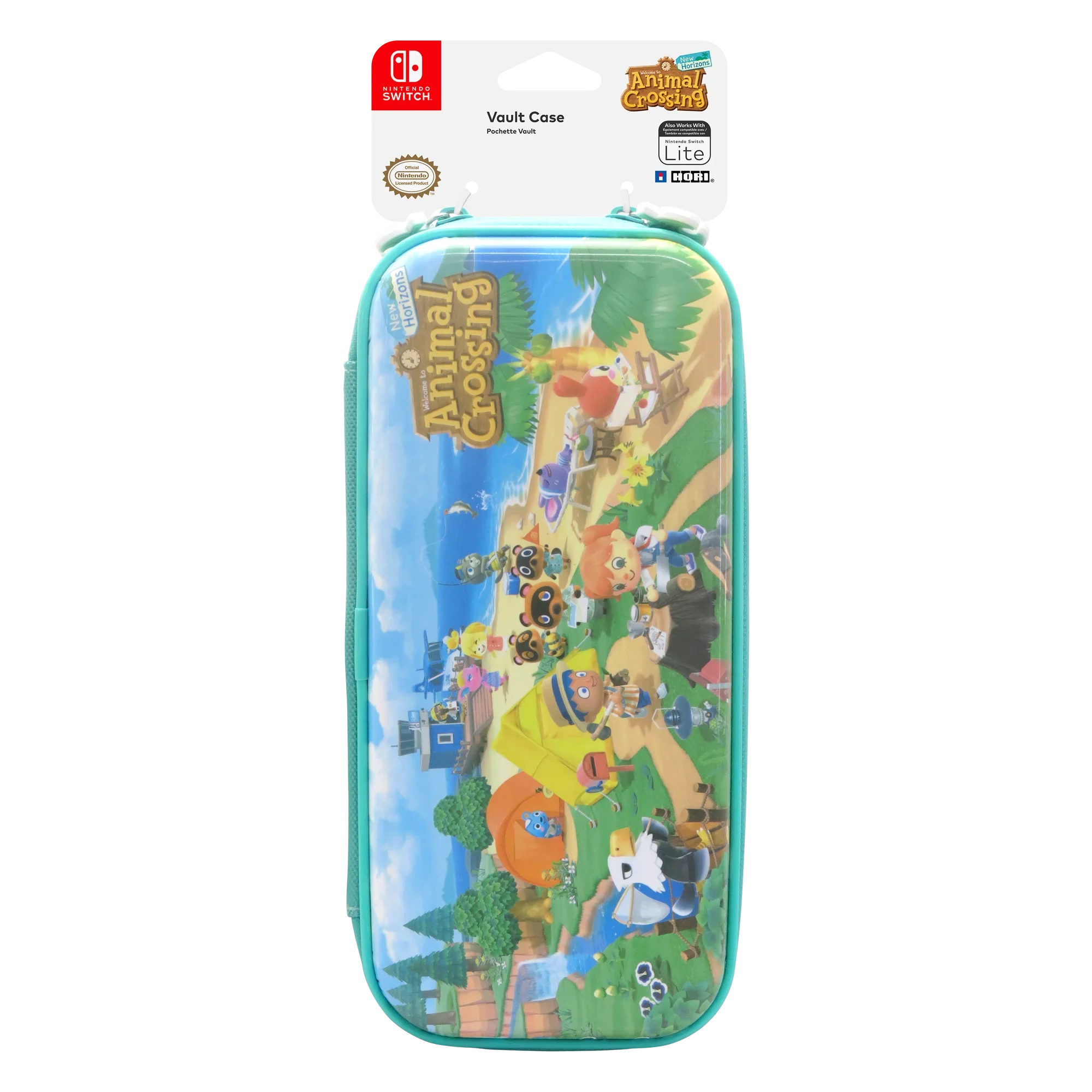 Hori - Animal Crossing Final Point Switch and Final Point Switch Lite, Premium Video Game Vault Case