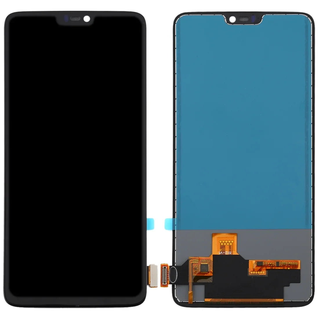 For OnePlus 6 A6000 TFT Material LCD Screen and Digitizer Full Assembly Dark