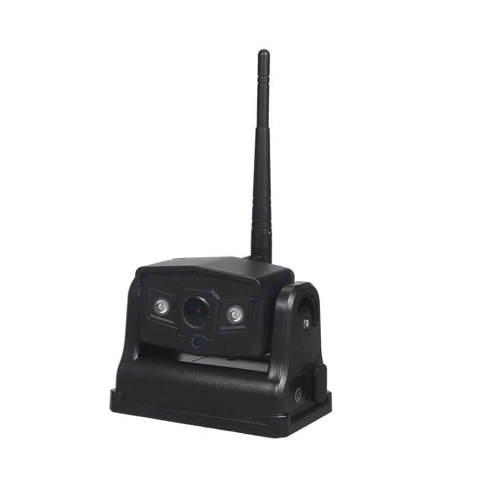 JLLOM Reliable Backup Camera, Magnetic WiFi Wireless, 9600mAh Battery, Front/Rear View