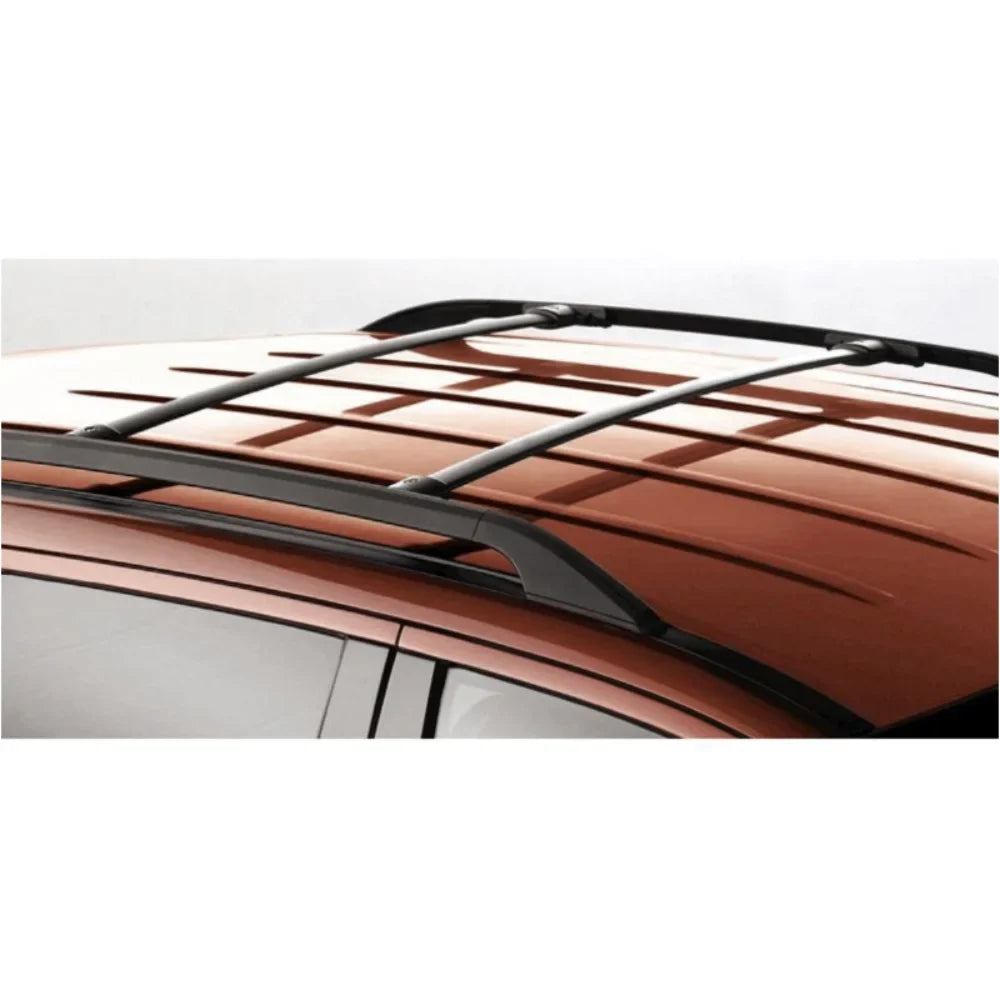 For Ford Explorer Police Interceptor Utility Roof Rack Bar 2Pc Midnight Aluminum