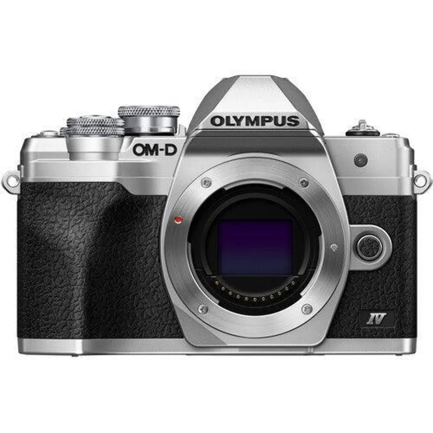 Olympus OM-D E-M10 Mark IV 20.3 Megapixel Mirrorless Camera Body Only, Silver