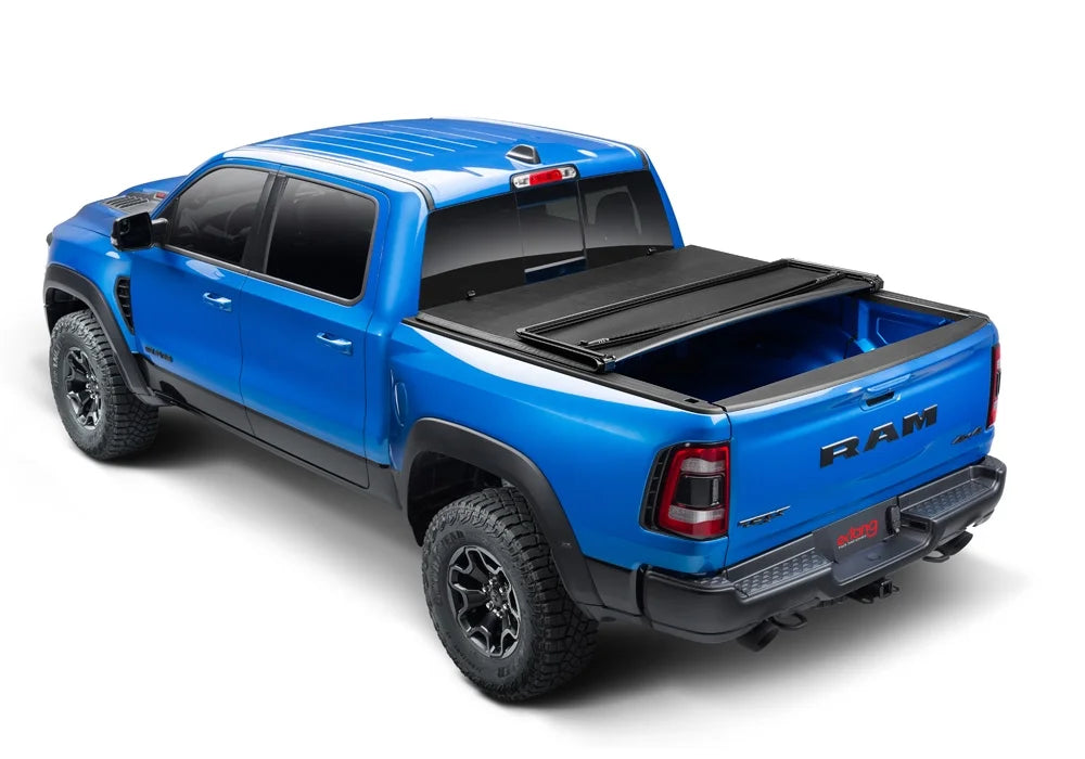 Extang by RealTruck Trifecta e-Series Soft Folding Truck Bed Tonneau Cover | 77422 | Compatible with 2019 - 2024 Dodge Ram 1500 w/ and w/o Multi-Function (Split) Tailgate 6' 4" Bed (76.3")