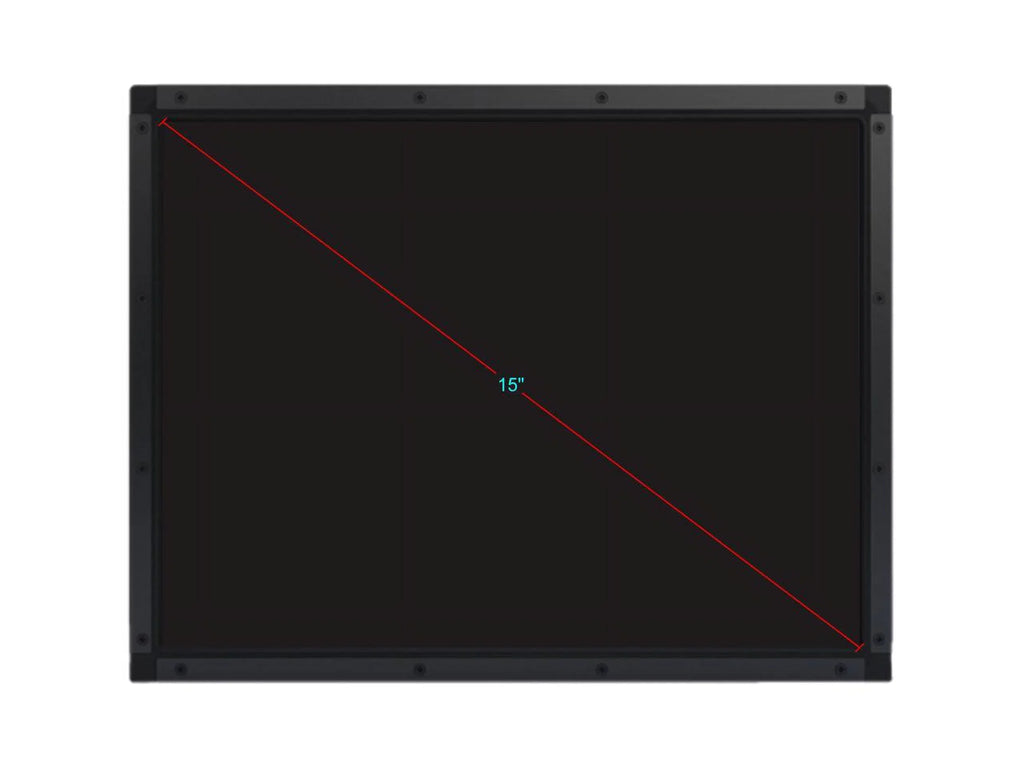Elo E326154 1590L 15" Open Frame LCD Touchscreen (Rev B) with AccuTouch