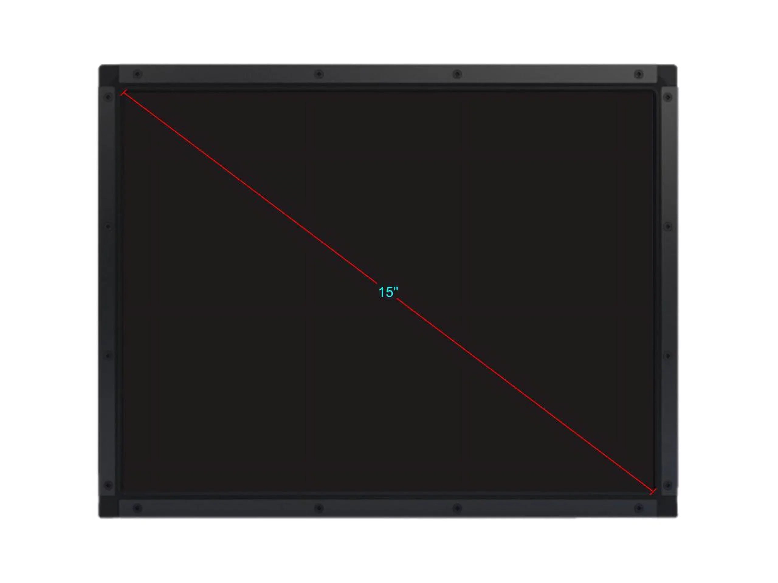 Elo E326154 1590L 15" Open Frame LCD Touchscreen (Rev B) with AccuTouch