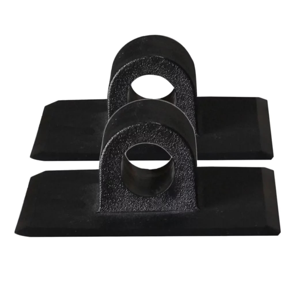 kesoto 6x1 Pair Kayak Motor Fix Bracket Buckle Rubber Dinghy Propeller Outboard Hook