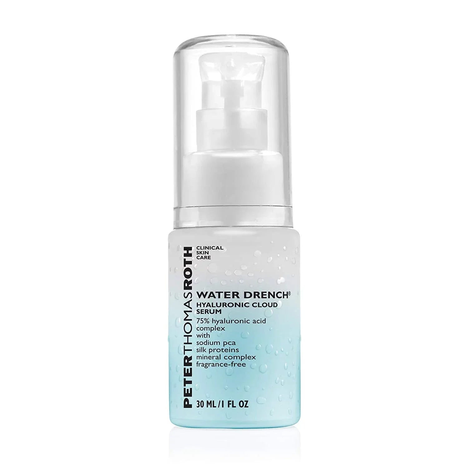 Peter Thomas Roth Water Drench Hyaluronic Anti Aging Cloud Serum for Dry and Oily Skin 1 oz