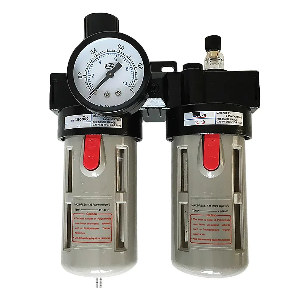 Pneumatic Air Pressure Meter Controller Filter Airbrush Compressor BFC4000
