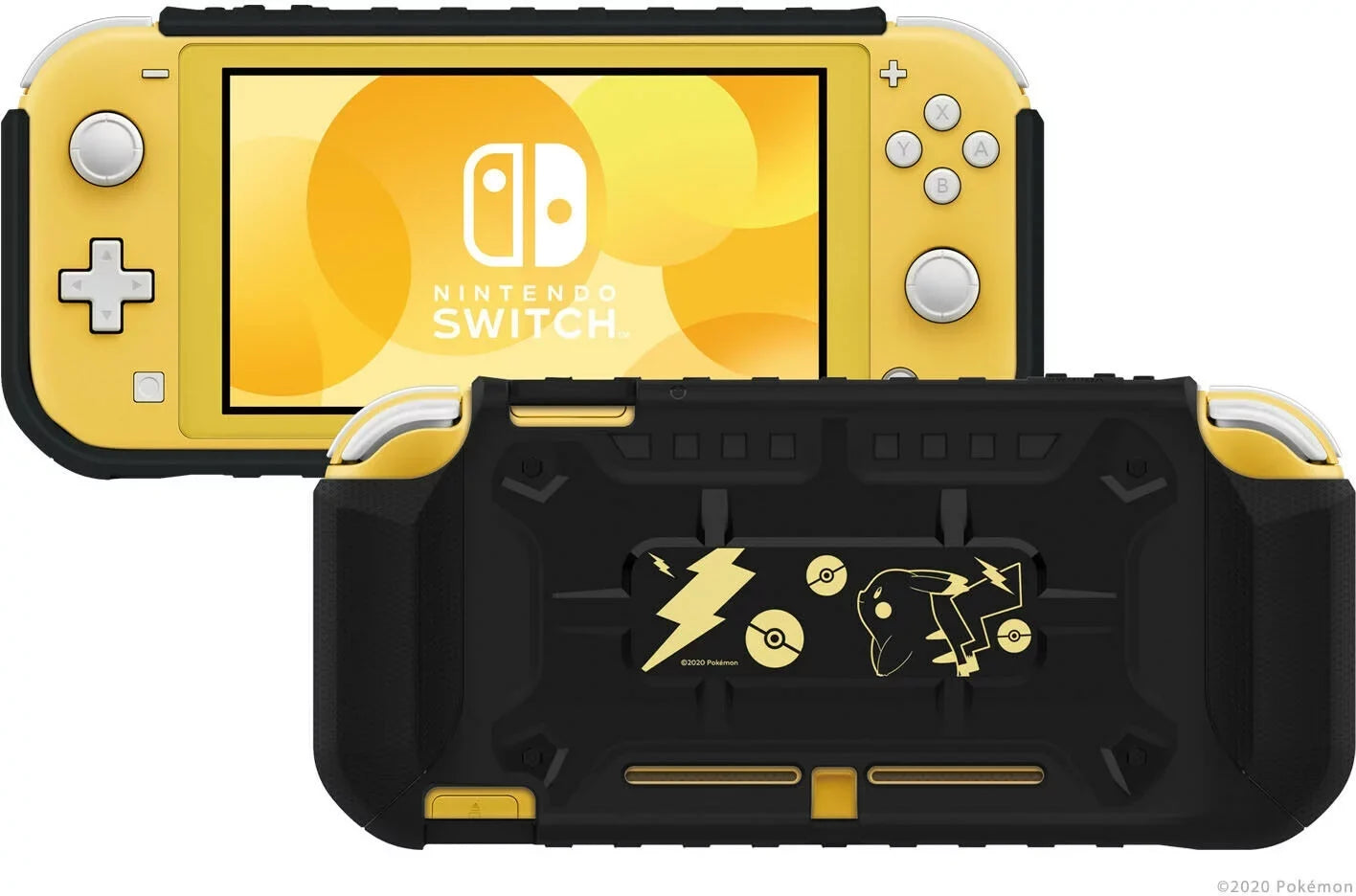 Hori - Hybrid System Armor for Final Point Switch Lite - Dark and Gold