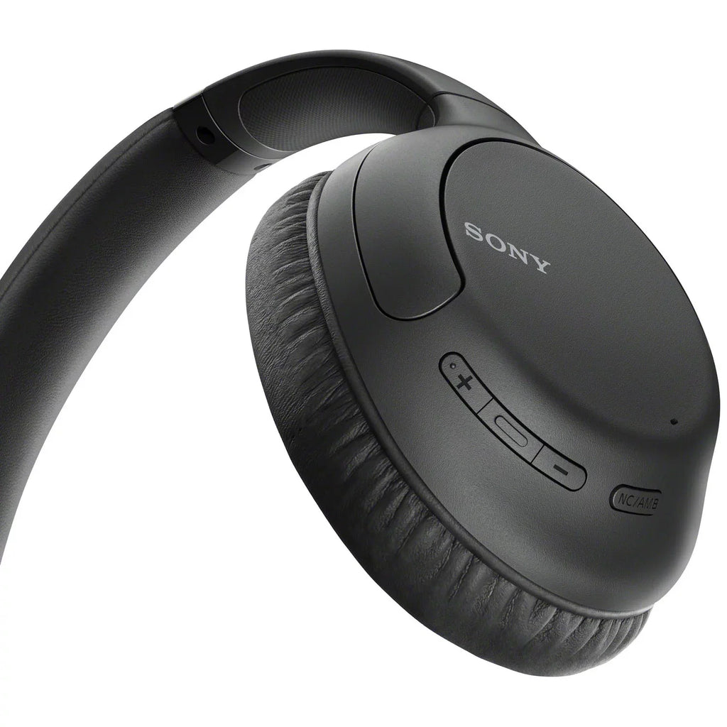 Sony WH-CH710N Wireless Noise-Canceling Headphones Bundle with Deco Gear Headphone Case and Stand for the WHCH710N Model Headphones Midnight