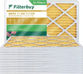 Filterbuy 16x21.5x1 MERV 11 Pleated HVAC AC Furnace Air Filters (12-Pack)