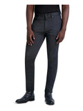 Karl Lagerfeld Paris People Mid-Rise Heathered Straight Leg Jeans