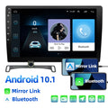 Double Din Car Stereo, 10.1" Android 10.1 Car MP5 Player, HD Touch Screen Car Radio W/Bluetooth Mirror Link GPS Function, Rear Camera Included (2G+32G)