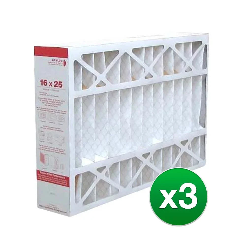 REP Fits Honeywell Furnace HW1625-8R 16x25x4 Air Filter MERV 11 (3 Pack)