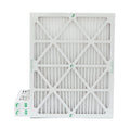 3 Pack of 20x24x2 MERV 10 Pleated 2" Inch Air Filters by Glasfloss. Actual Size: 19-3/8 x 23-3/8 x 1-3/4