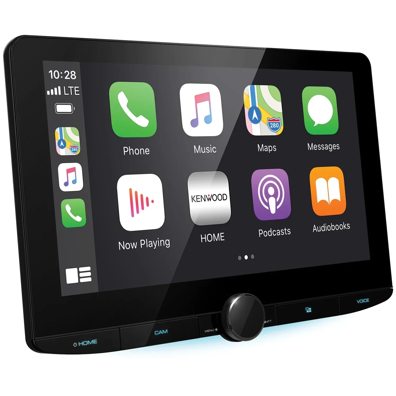 Kenwood DDX5707S 6.8-in Double-DIN In-Dash DVD Receiver & CMOS-130 Rearview Camera