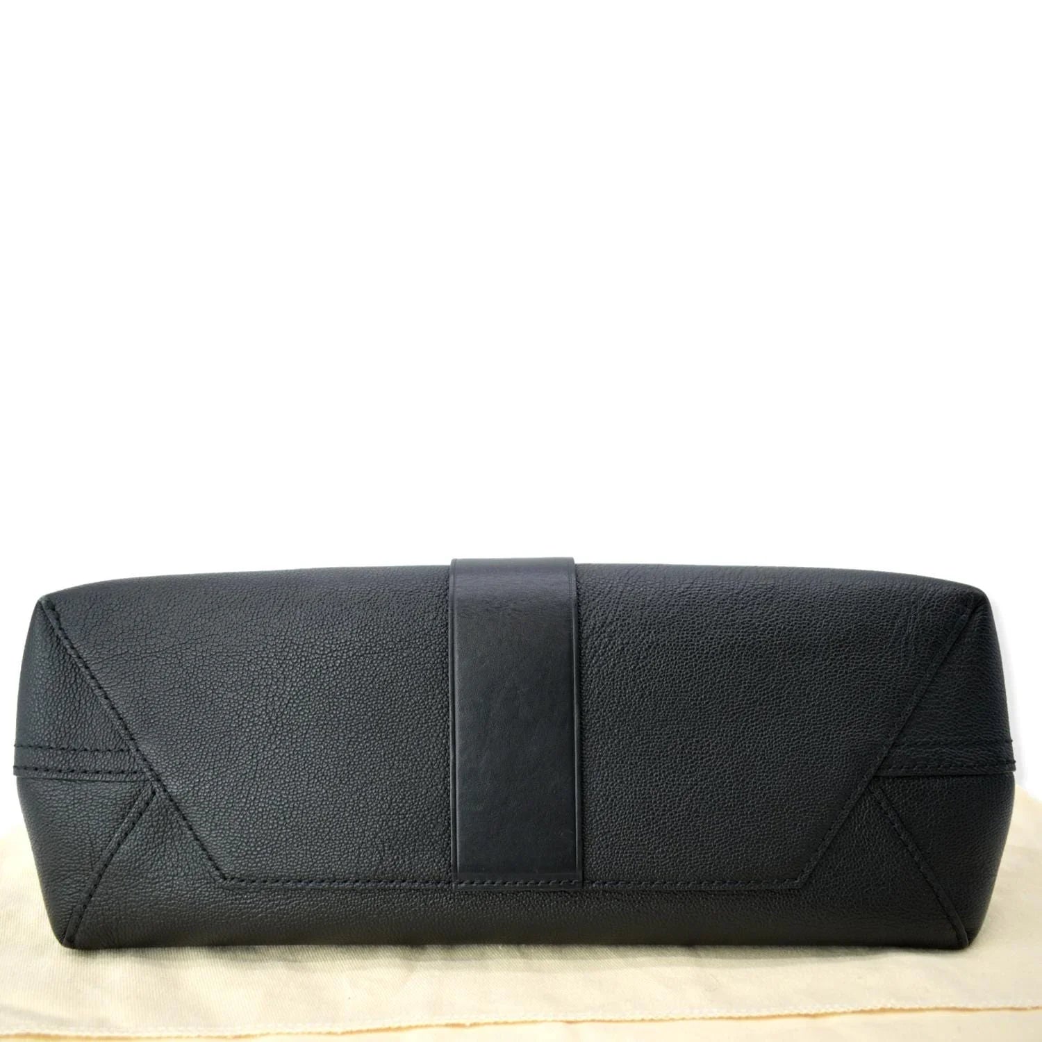 Pre-owned LOUIS VUITTON Very One Handle Monogram Leather Shoulder Bag Dark