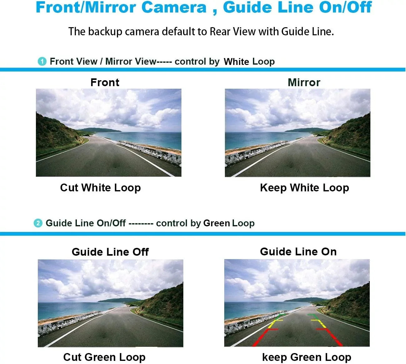 For Kenwood DNX571HD DNX-571HD Night Vision Color Rear View Camera - Chrome Frame