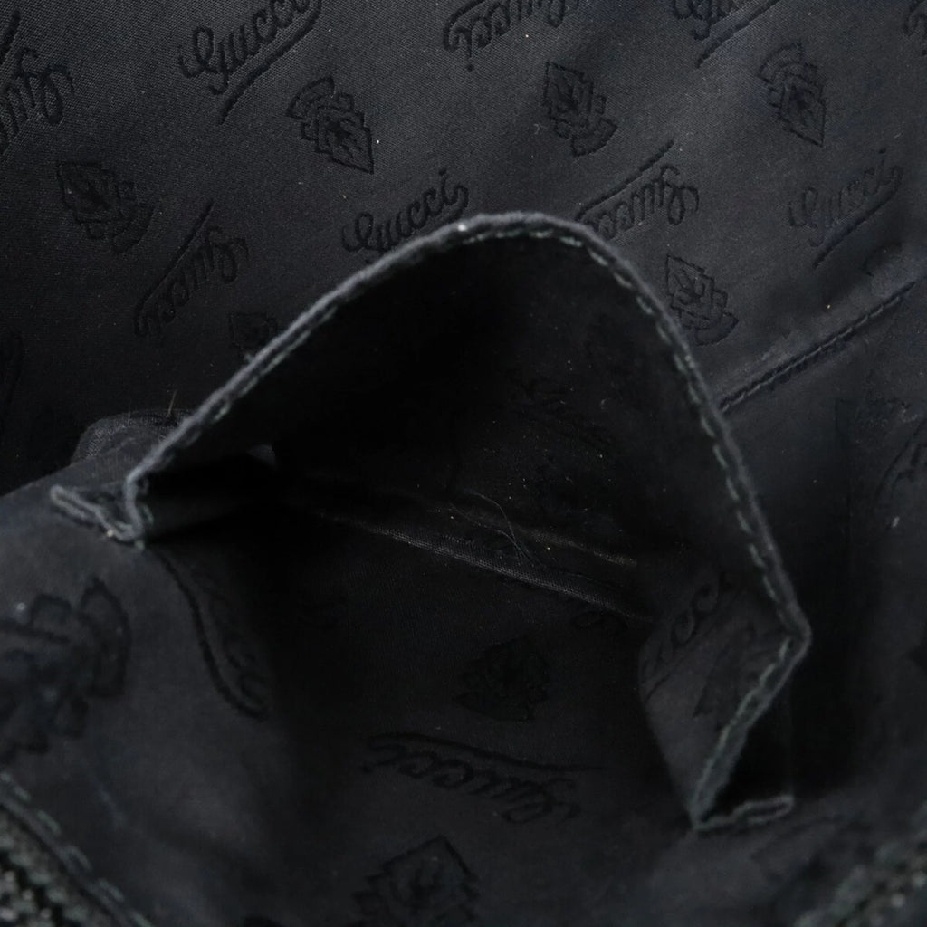 Pre-Owned GUCCI Gucci GG Imprime Crossbody Shoulder Bag PVC Leather Ebony 201446 (Good)