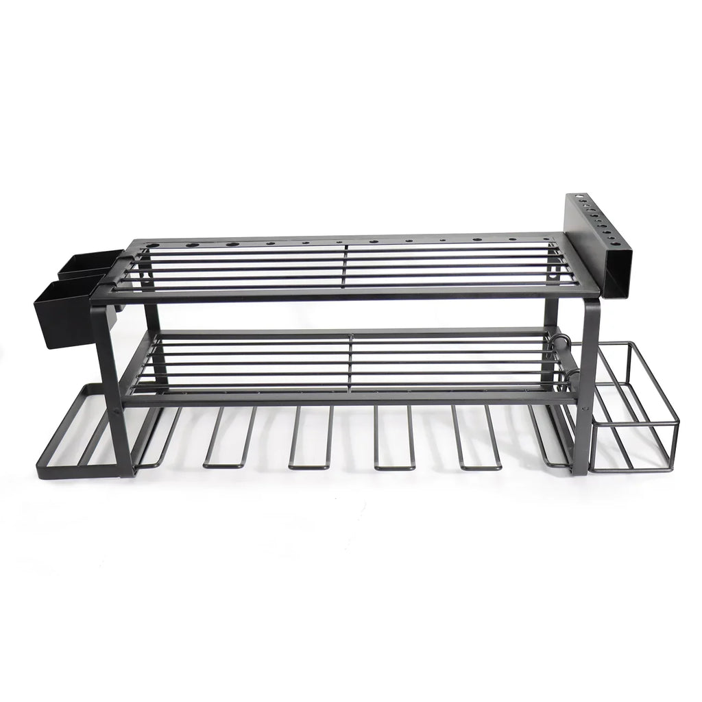 Make It Easy Super Power Tool Organizer Steel Heavy Duty Floating Tool Shelf 10 in All
