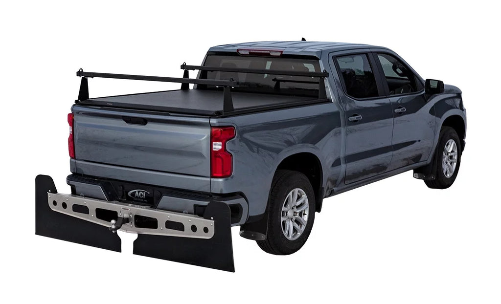ADARAC 2008-2016 Fits Ford F-250 F-350 Super Duty 6' 8" Matte Dark Aluminum M-series Truck Bed Racks F4010032