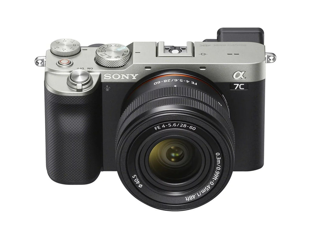 Sony Alpha a7C Mirrorless Camera with FE 28-60mm Lens (Silver) Essentials Bundle