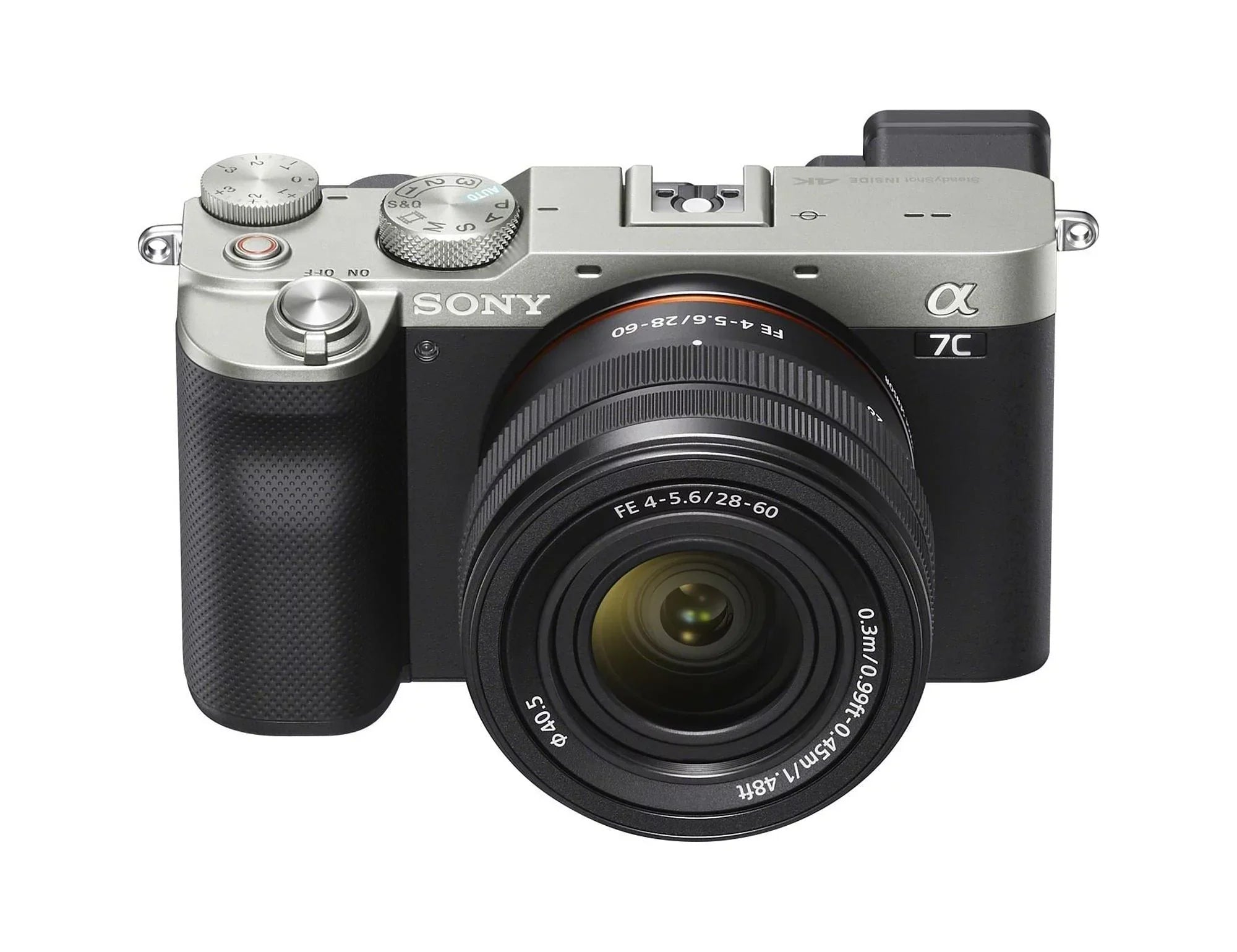 Sony Alpha a7C Mirrorless Camera with FE 28-60mm Lens (Silver) Essentials Bundle