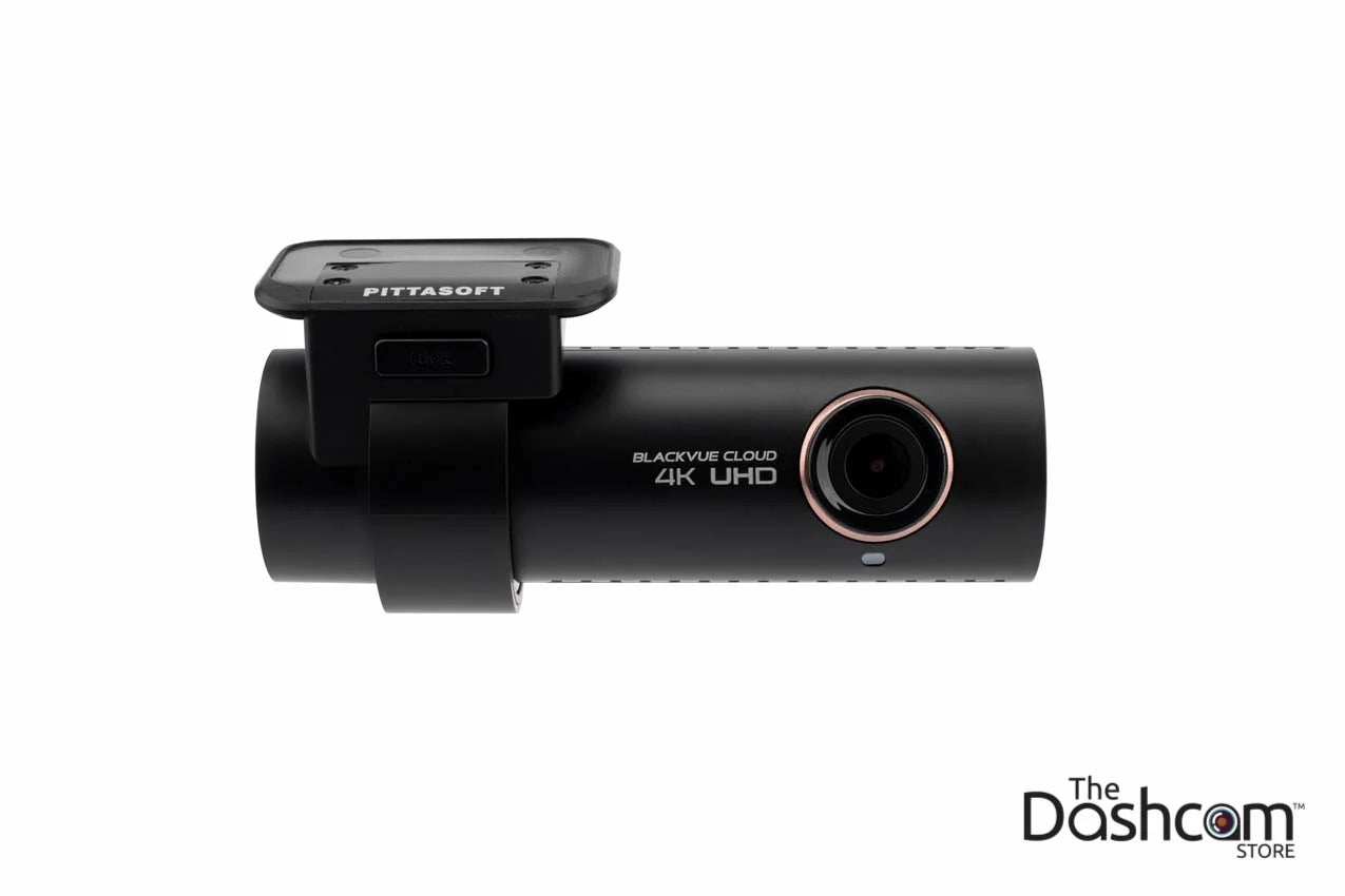 Midnight DR900S-2CH Dual Lens 4K GPS WiFi Cloud-Capable Dashcam for Front and Rear w/ 64 GB Memory Card