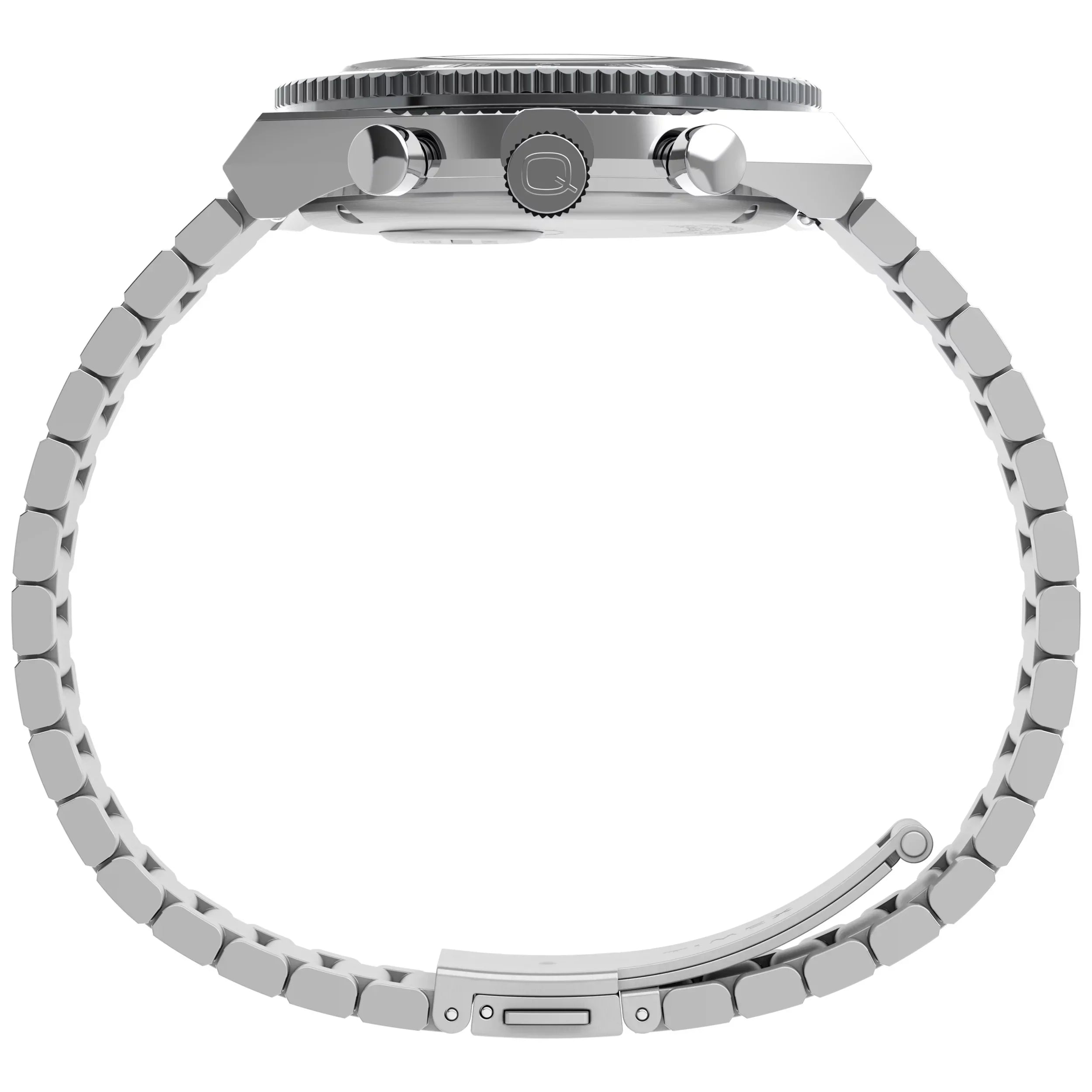 People Timex Q Three Time Zone Chronograph 40mm Watch TW2V69800