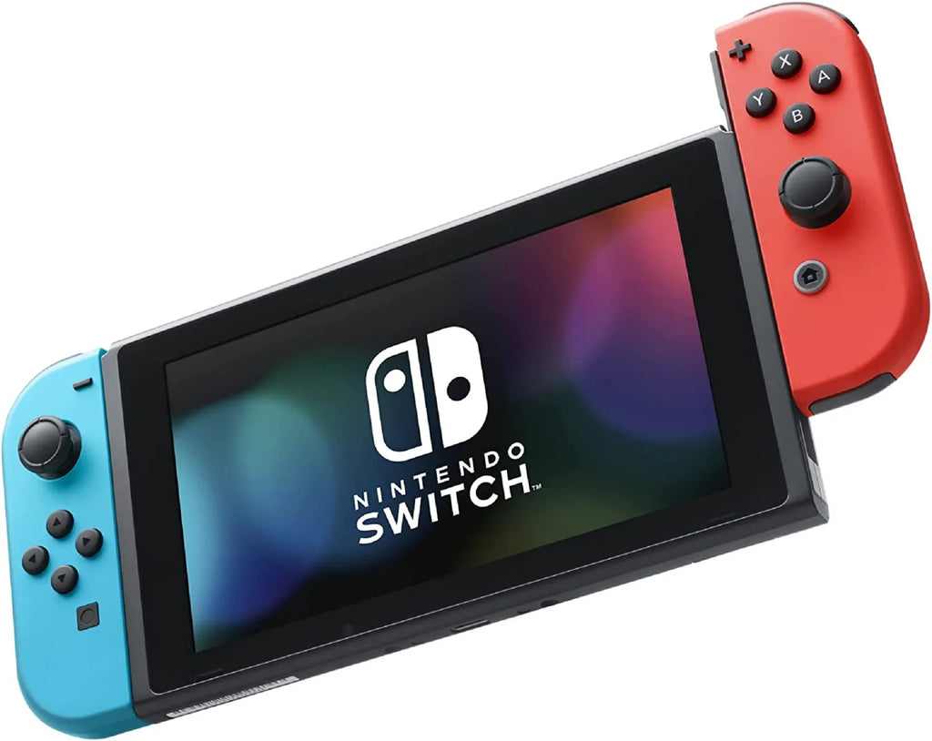Restored Termination 10010738 Switch Console with Neon Blue and Neon Red Joy-Con (Refurbished)