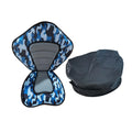 Kayak Seat Back Support Sitting Pad Adjustable Strap Bleacher Chair Detachable Stand up Paddleboard Seat Fishing Boat Seat for Kayaks Canoes