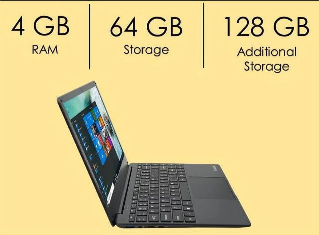 iView 1430NB-14.1in 1920x 1080 IPS High Resolution, Dual Core, 4GB/64GB and USB Mouse