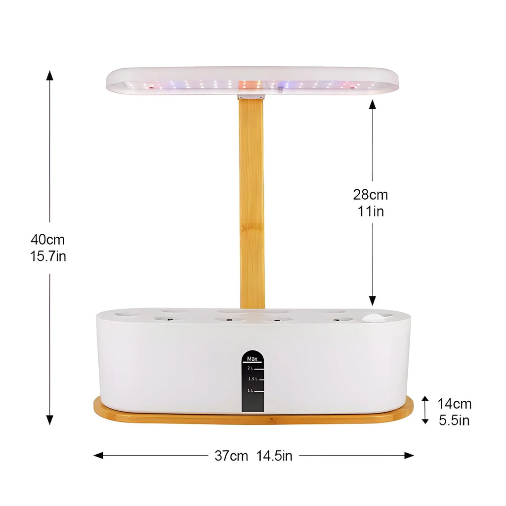 Walmeck Growth lamp,Pump Kit Flower 10 Pods 20w Adjustable Quiet Smart Pods 20w 72led Indoor 10 Pods 20w 72led Adjustable Kit Flower Fruit 72led Adjustable Quiet Mizuh Plant Indoor