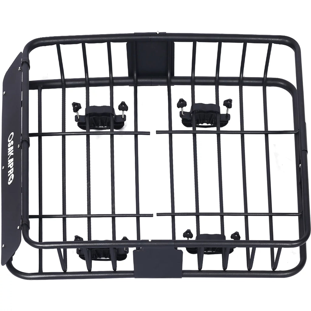 Rooftop Cargo Carrier Basket，Motoring Roof Rack,Top Mount Roof Rack Dark steel