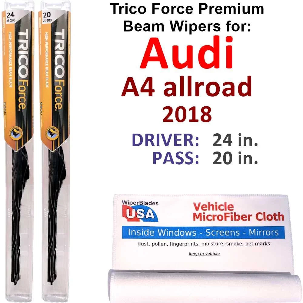 2018 Audi A4 allroad Performance Beam Wipers (Set of 2)