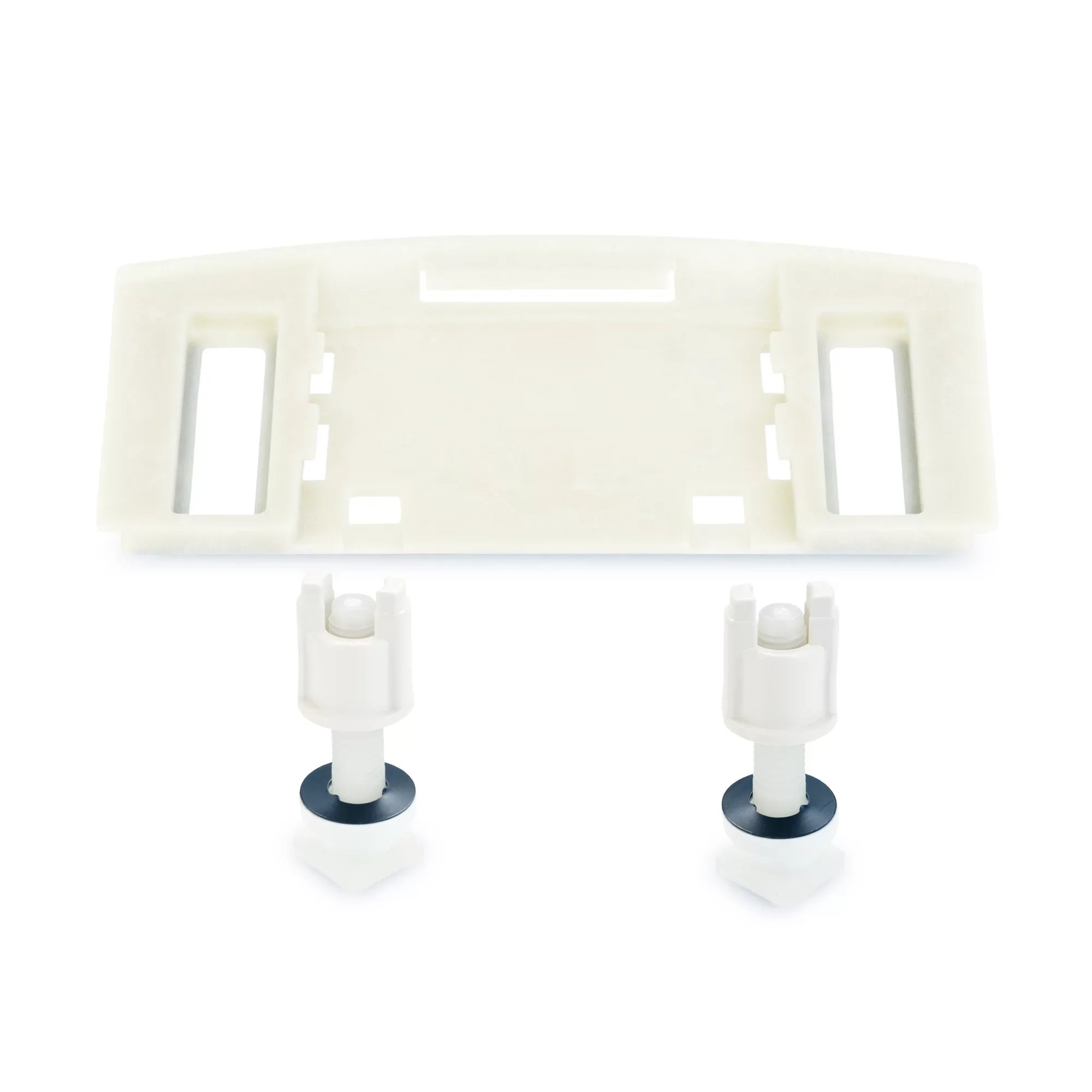 Brondell Swash SE400 Bidet Seat with Sidearm, Dryer and Stainless Steel Nozzle, Round White