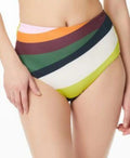 MSRP $55 Sanctuary Refresh Cutout Bikini Bottoms Gentlemen Swimsuit Size Small