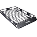 Rooftop Cargo Carrier BasketMotoring Roof RackTop Mount Roof Rack Midnight steel