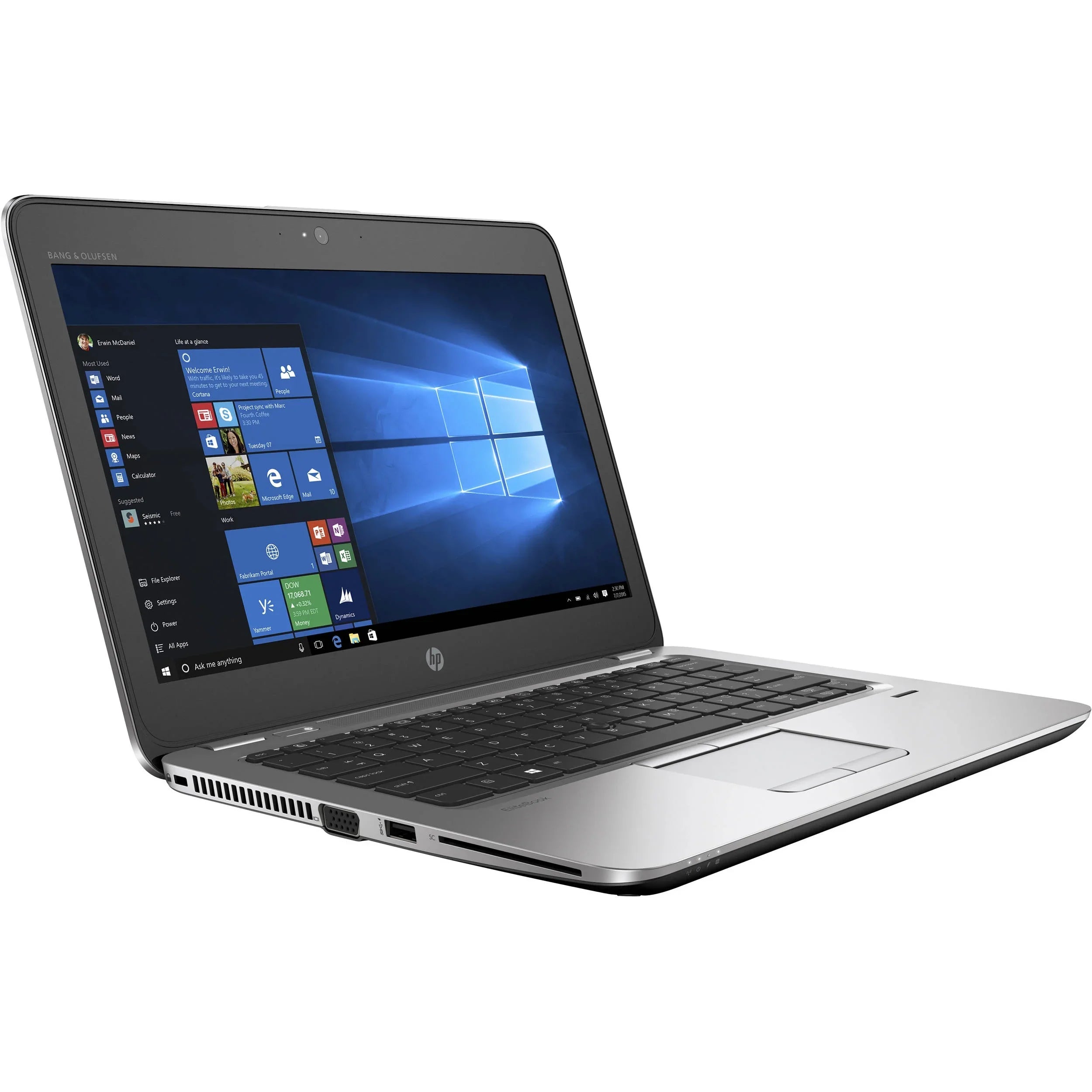 Pre-Owned HP Elitebook 820 G4 12.5" Laptop Intel Core i5 2.60 GHz 8GB 180GB SSD W10P(Refurbished - Good)