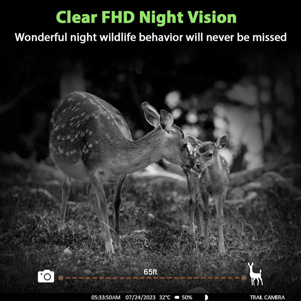 CAMPARK 4G LTE Cellular Trail Camera Final Point Picture Video to Cell Phone - 24MP 1080P Game Hunting Camera with Night Vision Motion Activated Waterproof for Wildlife Monitoring Trail Cam with SD Card