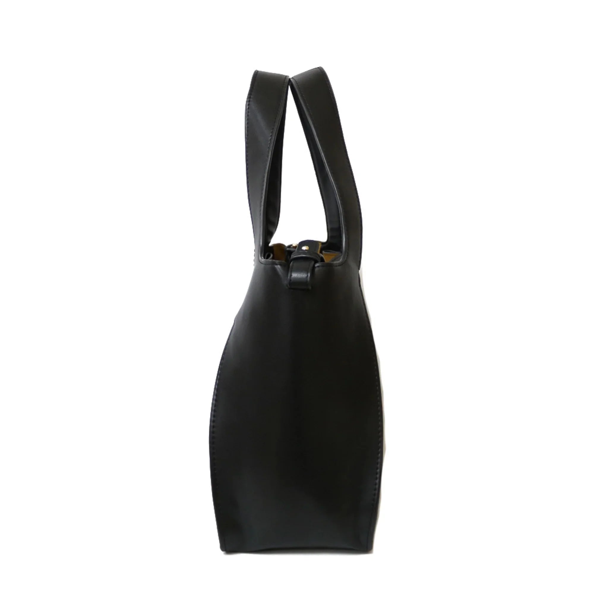 Pre-Owned Stella McCartney Shoulder Bag Polyurethane Ebony Ladies (Good)