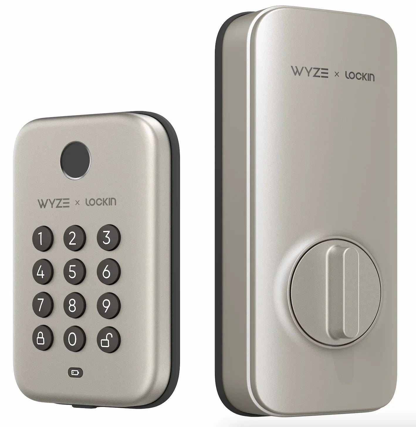 Restored Wyze Lock Bolt Satin Nickel (Refurbished)